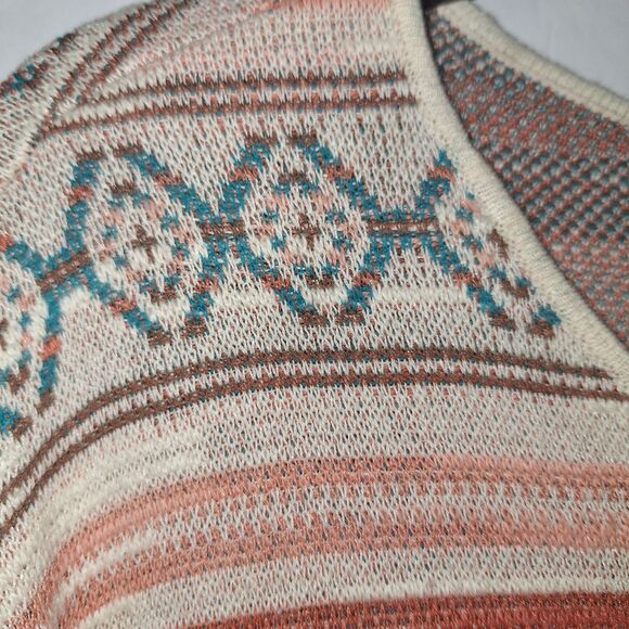 Natural Reflections Women's Top Southwestern Aztec Native American Design XL - Picture 3 of 10